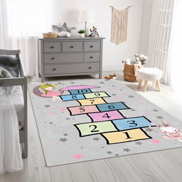 Conceptum Alfombra de Pasillo Multicolor 100 x 150 cm